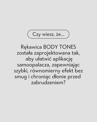 Rukavica na nanášanie samoopaľovacích prípravkov Body Tones univerzálnej veľkosti