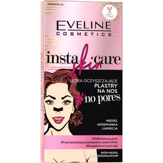 Ultra-čistiace náplasti na nos insta skin care Eveline