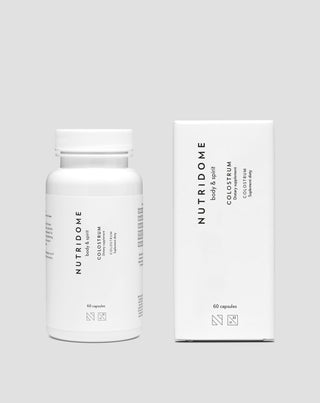 Colostrum 1000 mg/dzień na odporność, siara bydlęca z witaminami i minerałami Nutridome 60 szt._1 - 2