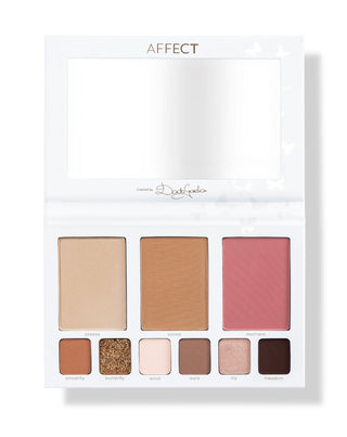 Paleta make-upu Affect Professional Cosmetics pre lícenky a bronzery - 4