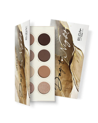 Paleta očných tieňov Day to Night v odtieňoch telovej Affect - 3