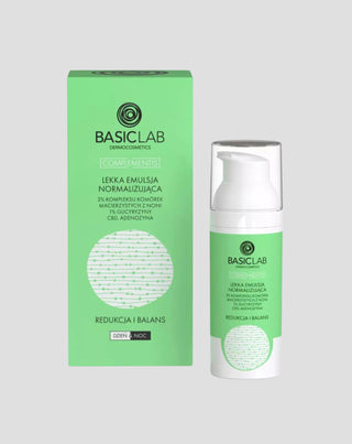 Ľahká normalizačná emulzia 3% Noni Stem Cell Complex Redukcia a rovnováha BasicLab - 1