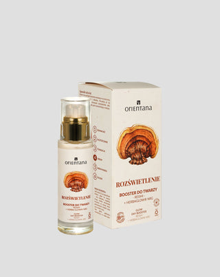 Rozjasňujúci booster s adaptogénmi Reishi a horskou ružou Orientana - 3