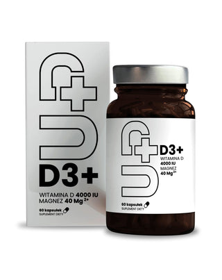 Doplnok stravy Up D3+ vitamín D3 v kombinácii s horčíkom UP Health Pharma 60 kapsúl - 3