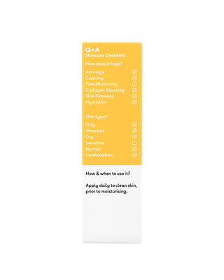Revitalizačné sérum na tvár s peptidmi Peptide Facial Serum Q+A - 3