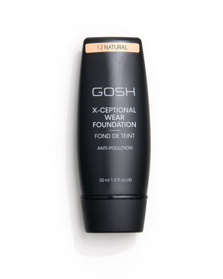 Stredne krycí krycí krém s dlhotrvajúcim efektom x-ceptional wear odtieň 12 natural Gosh - 1