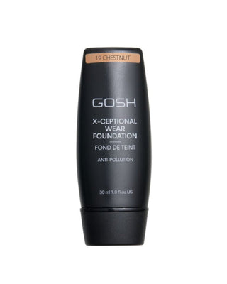 Stredne krycí krycí krém s dlhotrvajúcim efektom x-ceptional wear odtieň 19 chesnut Gosh - 1