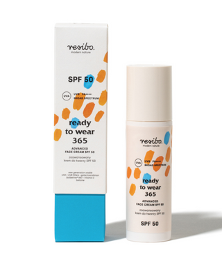 Pokročilý krém na tvár SPF 50 na spomalenie starnutia pleti Ready to wear 365 Resibo - 1