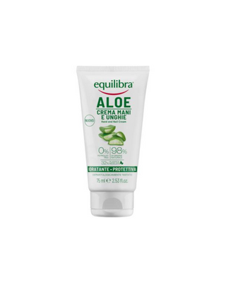 Aloe vera krém na ruky a nechty s včelím voskom a vit. E Equilibra - 1