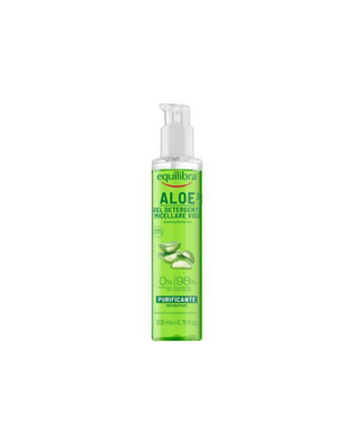 Micelárny gél z aloe vera s kyselinou hyalurónovou na citlivú pleť Equilibra - 1