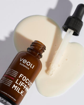 Liftingové emulzné anti-aging sérum bakuchiolom Focus lifting milk Veoli Botanica - 2