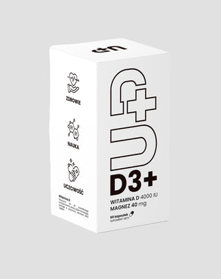 Doplnok stravy Up D3+ vitamín D3 v kombinácii s horčíkom UP Health Pharma 60 kapsúl - 1