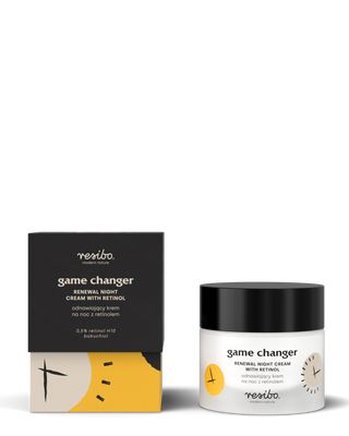 Prírodný pleťový krém s retinolom Game Changer 30 ml Resibo - 4