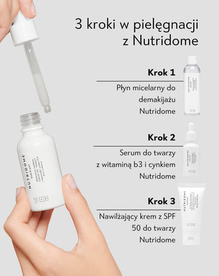 Vitamín B3 10% a zinok 1% sérum na tvár na akné Nutridome - 4