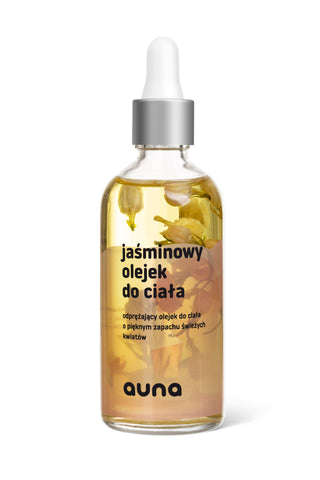 Jazmínový telový olej s prírodnými olejmi a vitamínom E Auna - 1