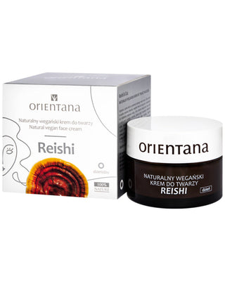 Prírodný vegánsky denný pleťový krém s hubami Reishi Orientana - 2