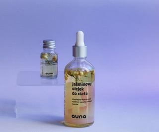 Jazmínový telový olej s prírodnými olejmi a vitamínom E Auna - 2