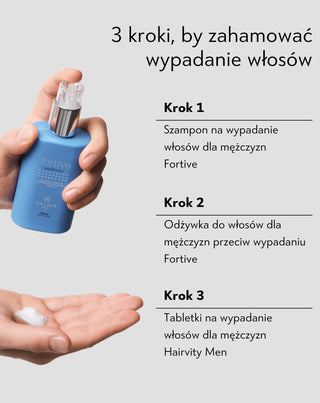 Fortive keratínový kondicionér proti vypadávaniu vlasov pre mužov 150 ml Halier - 2