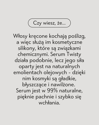 Sérum na kučeravé vlasy na rozštiepené končeky, proti krepovateniu vlasov Twisty