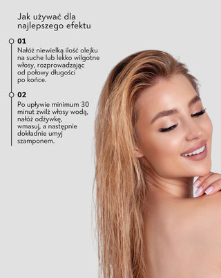 Olej na vlasy s komplexom 10 vyživujúcich olejov Oiltense 50 ml Halier - 3