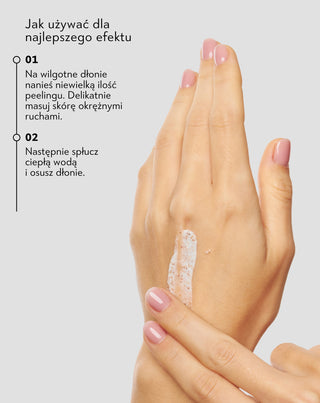 Vyhladzujúci peeling na ruky s brusnicovými semienkami touch orphica - 2