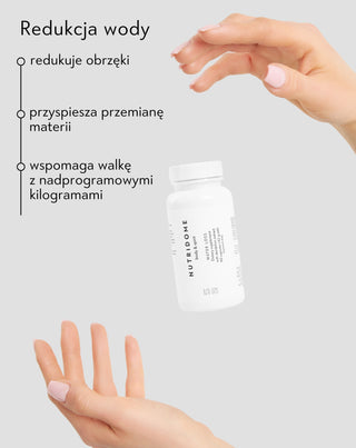 Tablety na zníženie prebytočnej vody v tele Nutridome