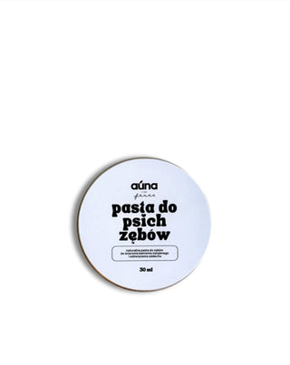 Kokosovo-banánová zubná pasta pre psov neutralizuje zápach a odstraňuje zubný kameň Auna Pre faunu 30 ml - 1