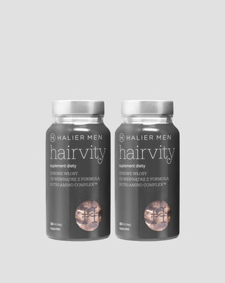 Tablety na vypadávanie vlasov pre mužov na vypadávanie vlasov Hairvity Men Halier 120 kapsúl - 1