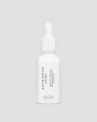 Kyselina glykolová 10 % s niacínamidom a aloe vera, Nutridome regeneračné farebné večerné sérum - 1