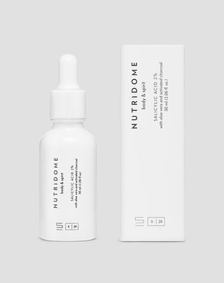 Kyselina salicylová 2% sérum na tvár na nedokonalosti a akné s niacínom a aloe vera Nutridome - 3