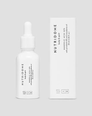 Kyselina mandľová 30% revitalizačné sérum na tvár s provitamínom b5 a makadamiovým olejom Nutridome - 2