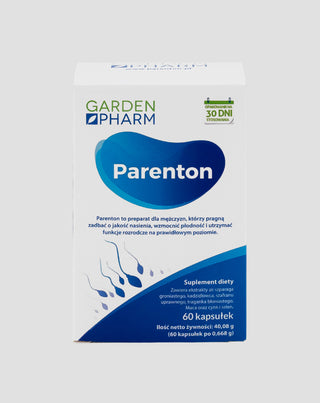 Parenton GardenPharm tablety na podporu plodnosti pre mužov - 1